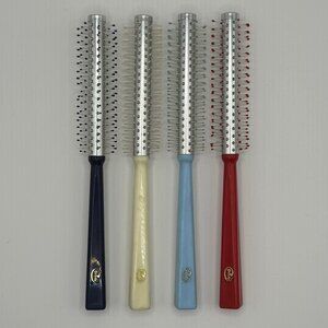 Vintage 1985 Goody Set of 4 Round Blow Styling Brushes - New Old Stock!